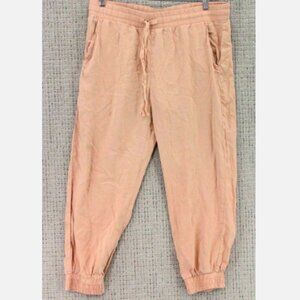 New Women's Cloth & Stone Lightweight Cropped Pants